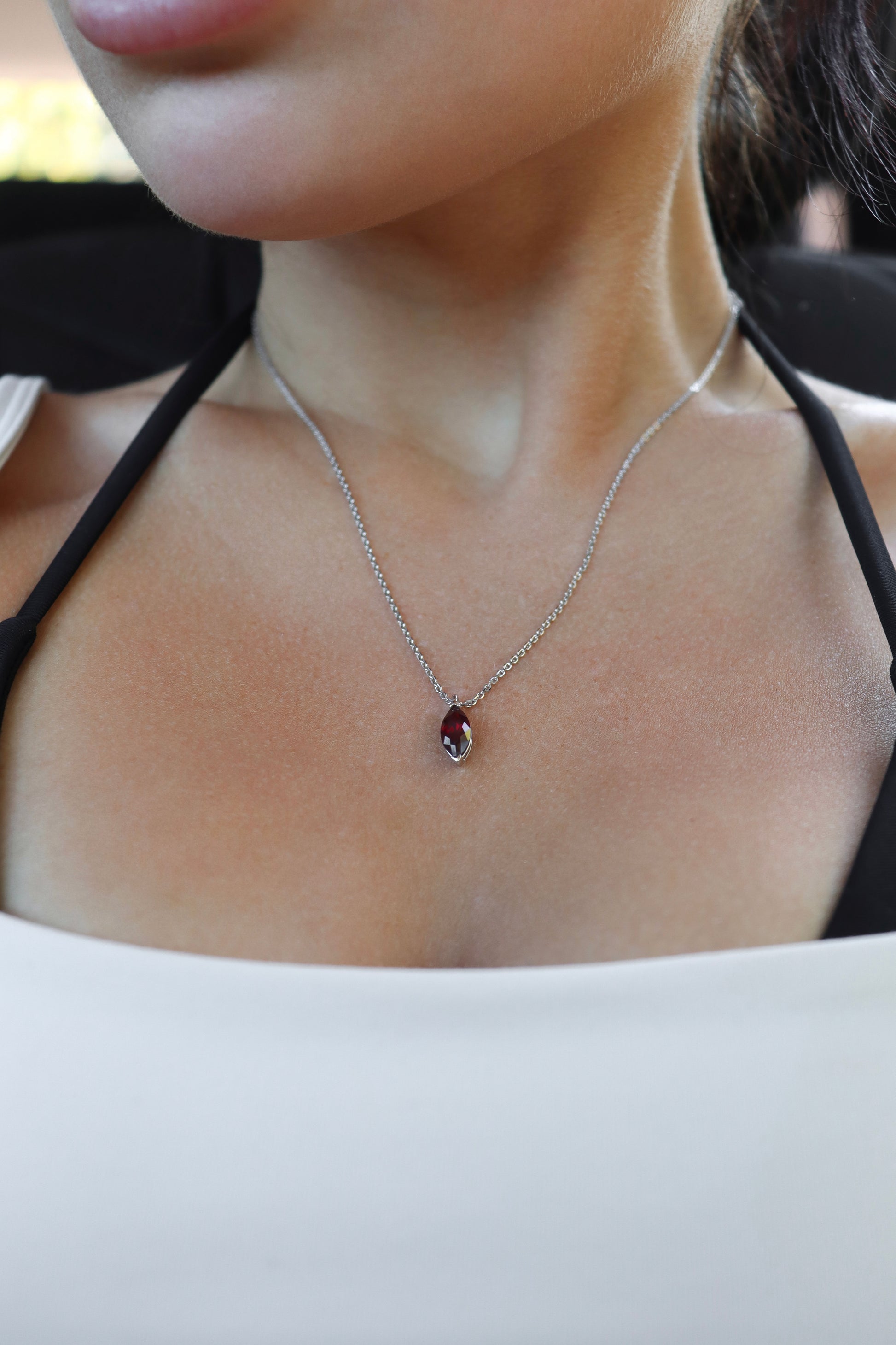 Diana Necklace in Silver