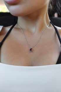 Diana Necklace in Silver