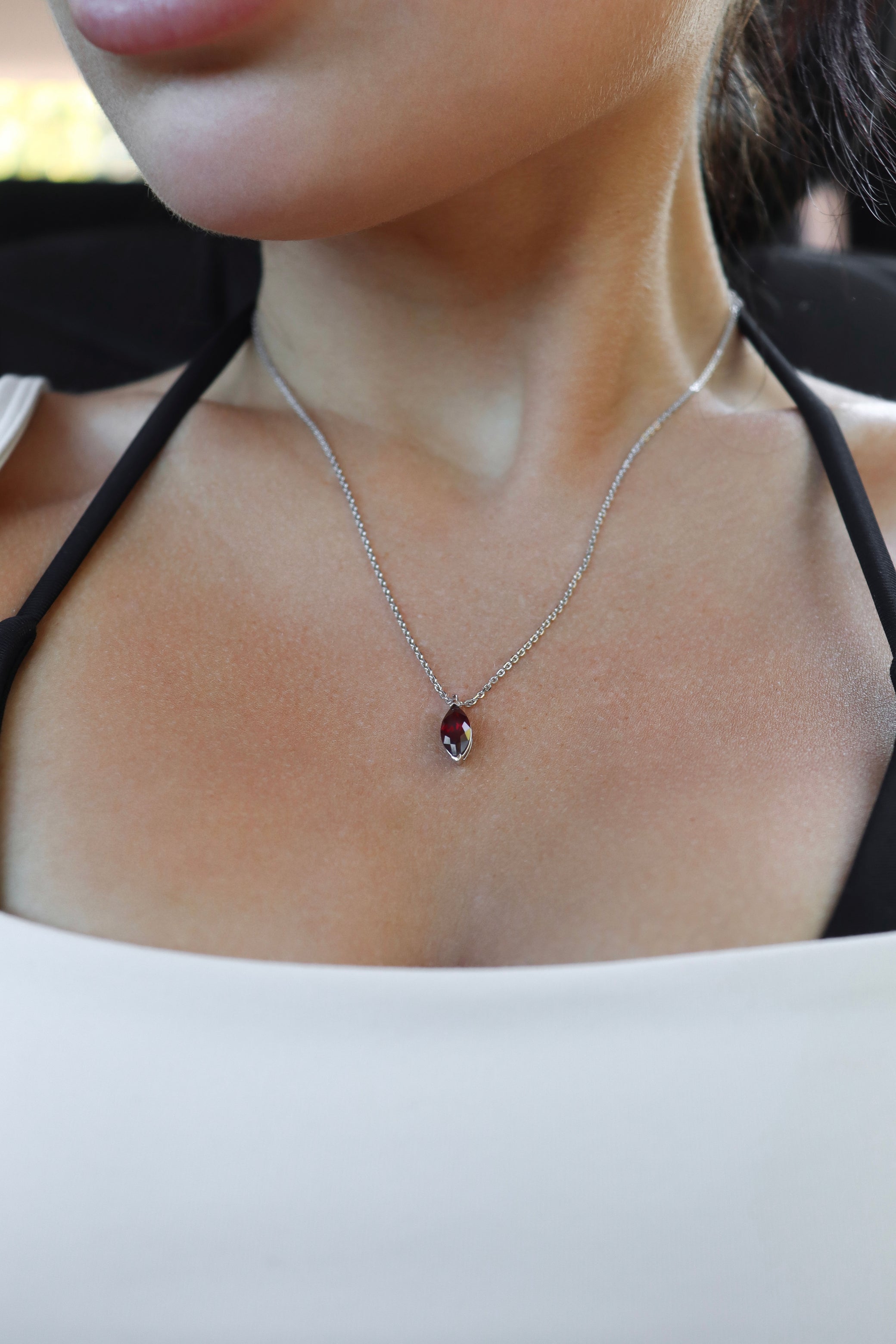 Diana Necklace in Silver