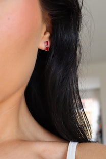 Dorothea Earrings in Silver