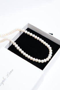 “Céline” Fine Pearl Necklace