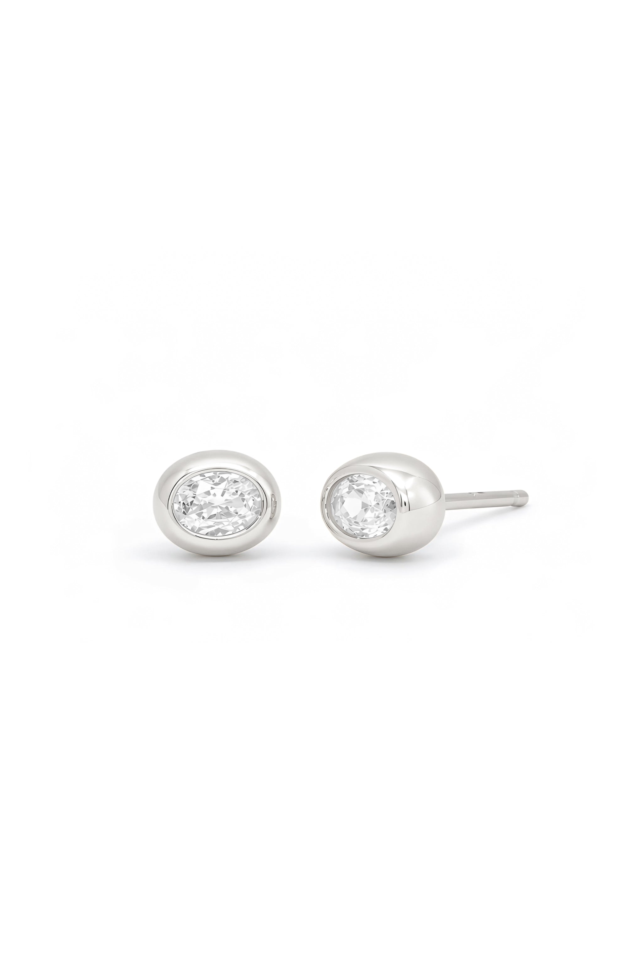 Rosie Studs in Silver