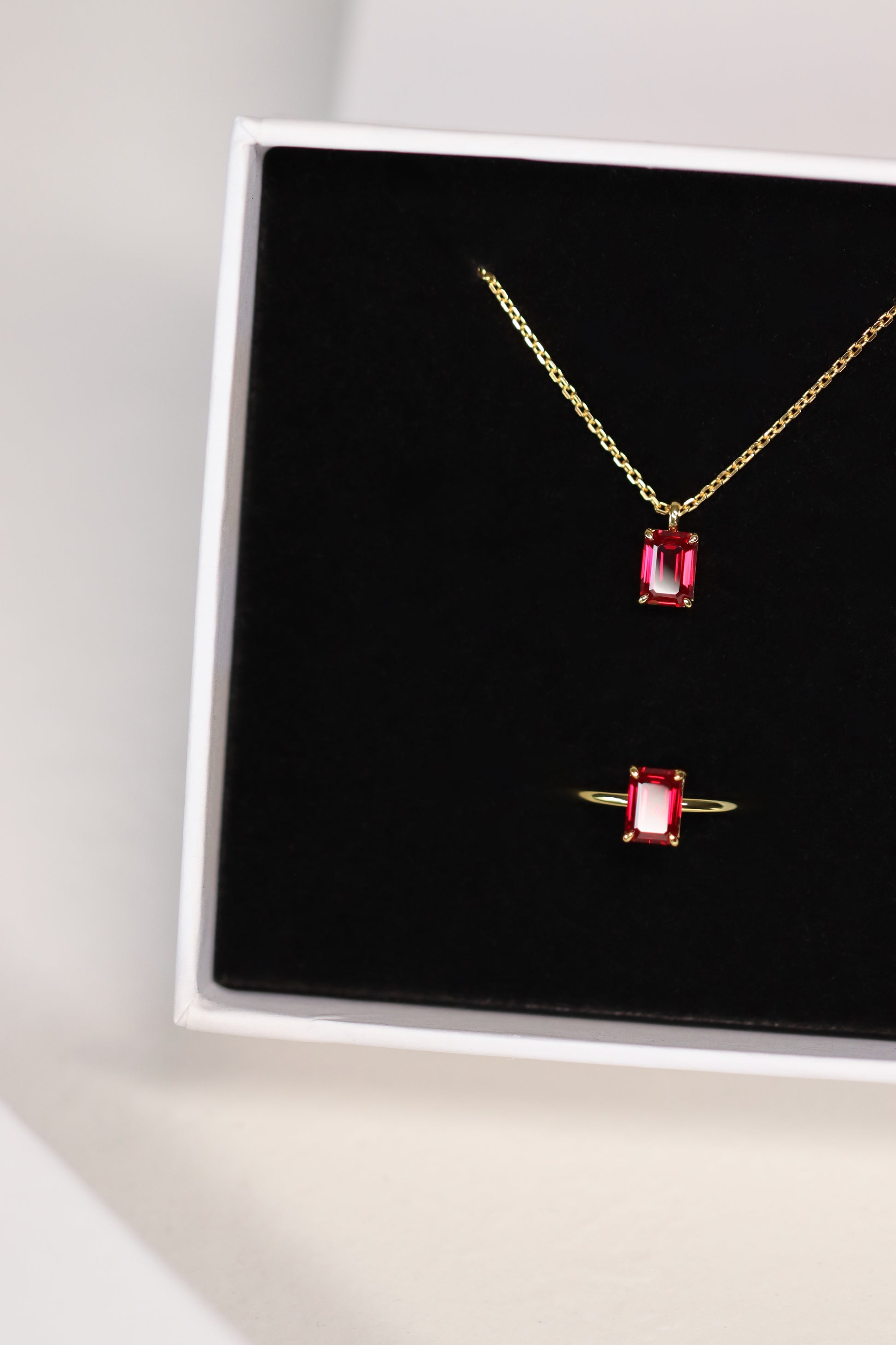 Dorothea Duo — Necklace &amp; Ring in Gold