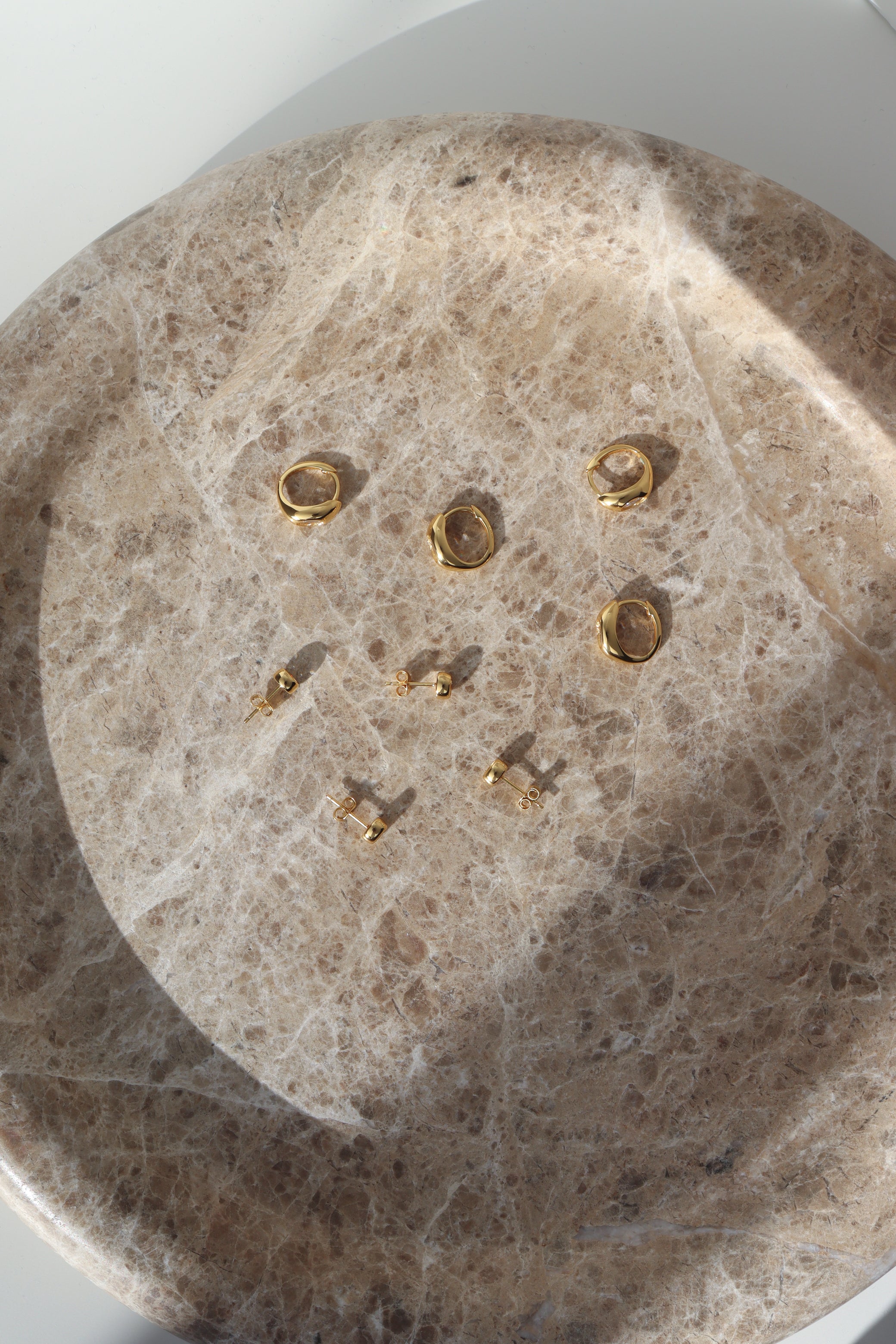 Rosie Studs in Gold