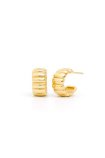 Evelina Hoops in Gold
