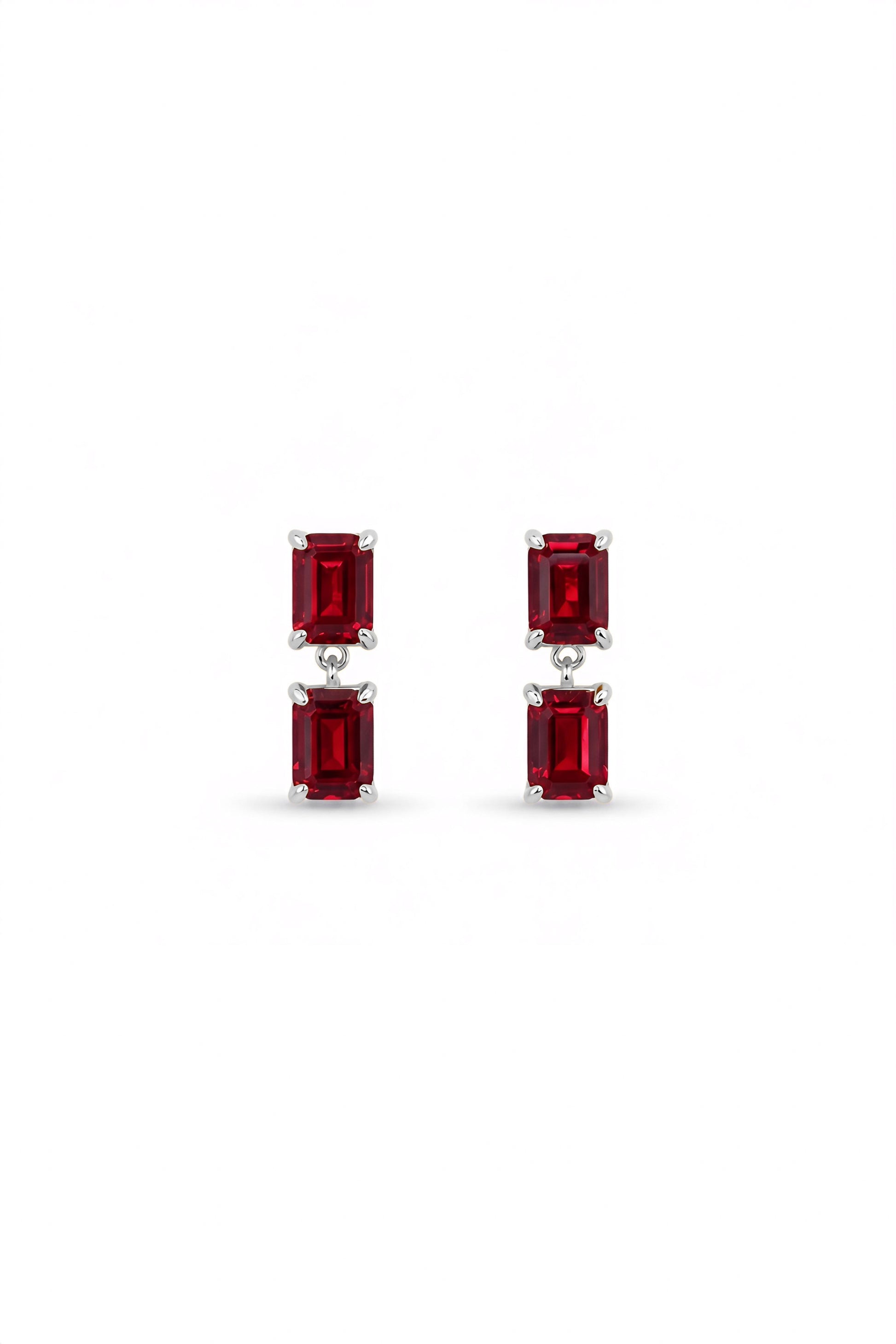 Dorothea Earrings in Silver