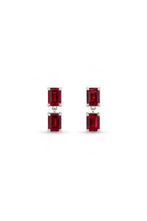 Dorothea Earrings in Silver